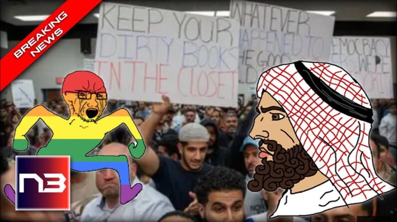 MUSLIMS REVOLT! School Board Meeting OVERWHELMED into SHUT DOWN After Pushing These Books