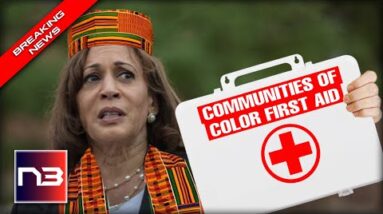 WATCH Kamala RUN When CONFRONTED on Her Racist Remarks on Hurricane Disaster Relief