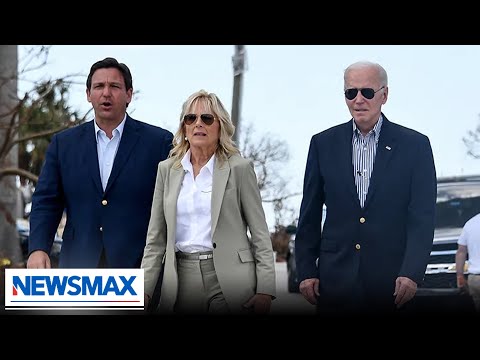 WATCH: President Biden & Gov. Ron DeSantis meet amid Hurricane Ian cleanup