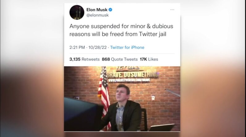 James O’Keefe Explains “Dubious” Reasoning for Veritas Twitter Suspensions