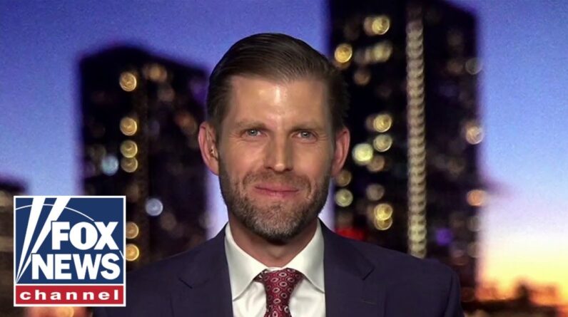 Eric Trump: The Hunter Biden laptop cover-up was 'insane'