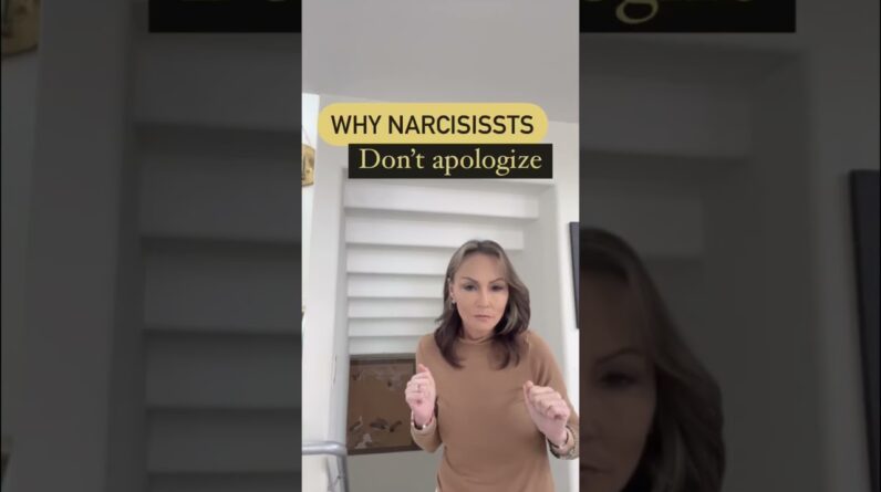 Why Narcissists Don’t Apologize