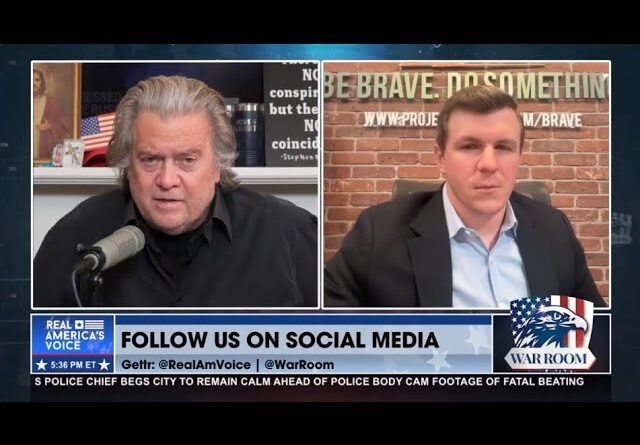 WAR ROOM: Steven Bannon & James O'Keefe Discuss Viral #DirectedEvolution Investigation