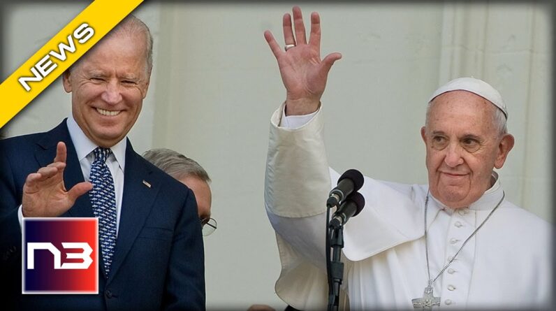 Biden Caught Red-Handed Using Pope to Justify Pro-Abortion!