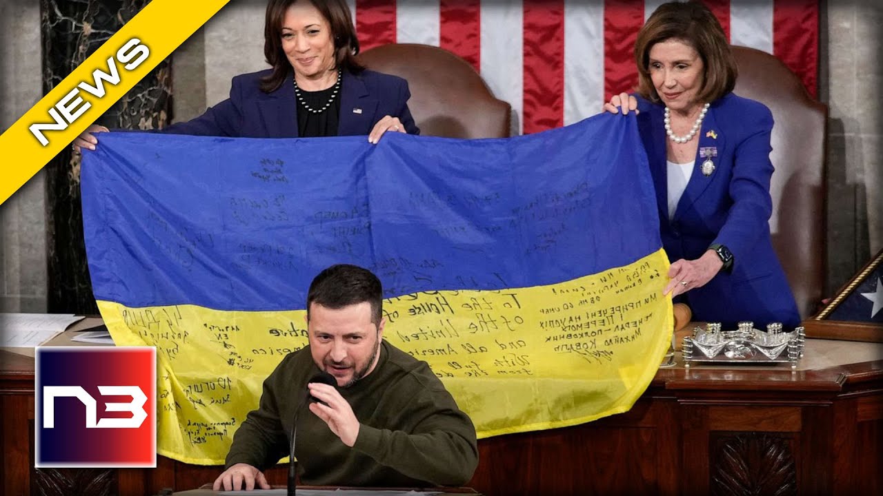 Biden's Betrayal: President Brags About Ukrainian Flags Flying Over American Homes