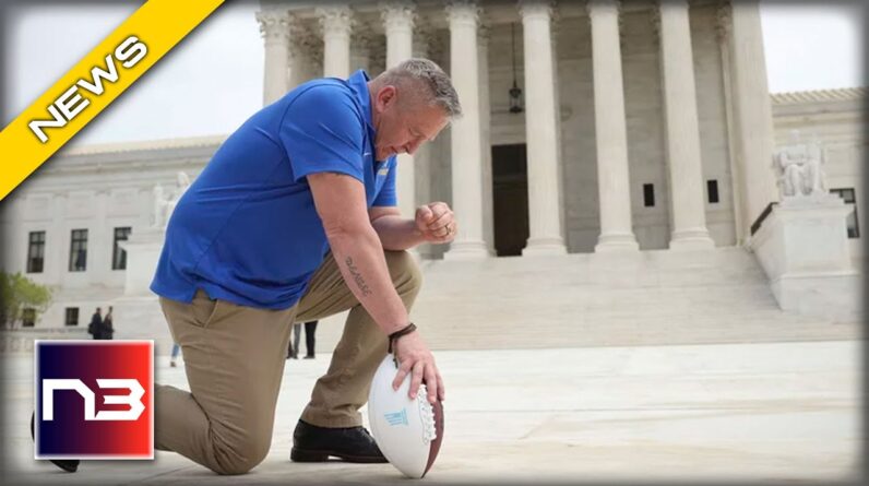 Coach Loses Job Over Prayer, Then SCOTUS Backs Him!