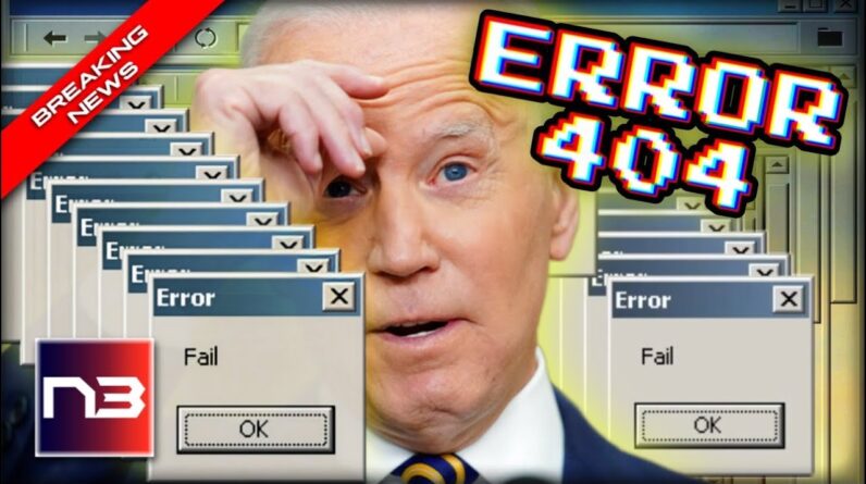 SYSTEM ERROR: Biden’s Operating System FAILS Again - PROVING His Brain is Shot