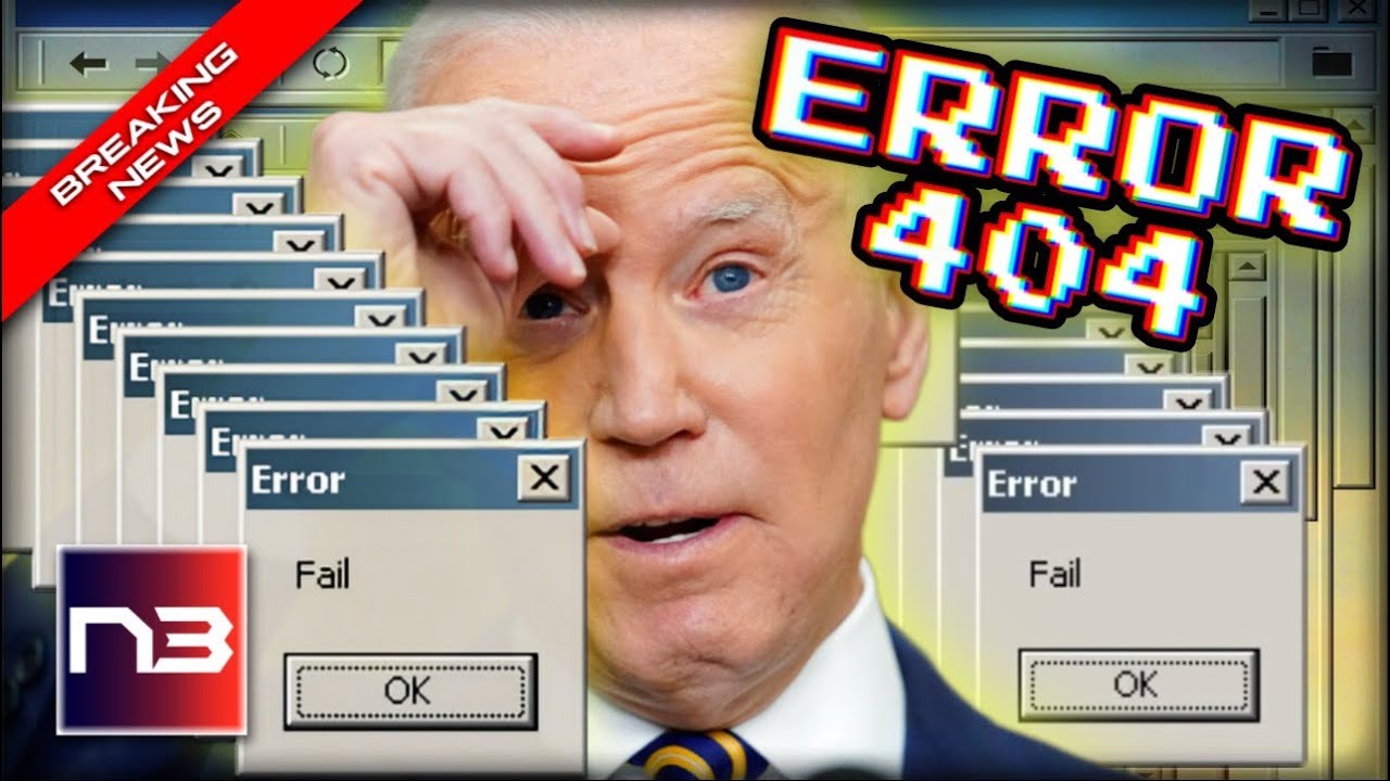 SYSTEM ERROR: Biden’s Operating System FAILS Again - PROVING His Brain is Shot