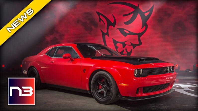 Muscle Car Era Ends: Final Gas-Powered Challenger Unveiled