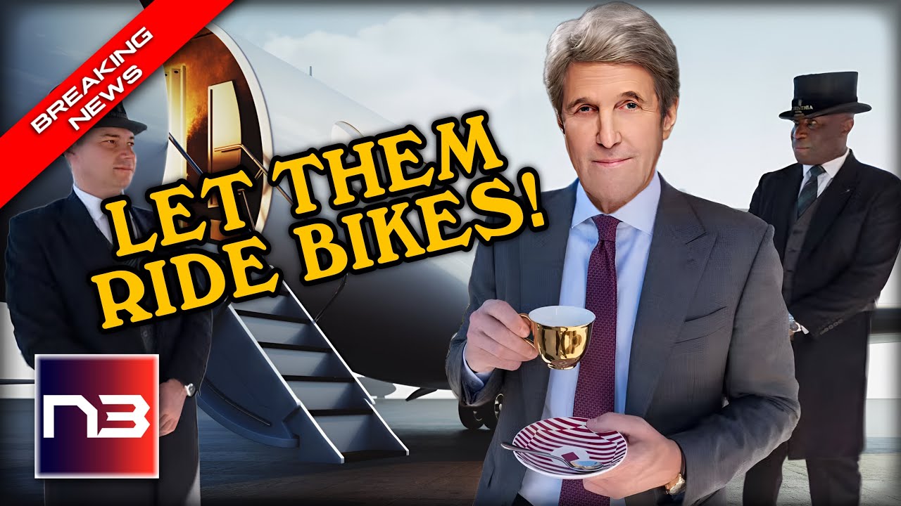 Climate Savior John Kerry REVEALS Exactly Why He Needs To Spew Carbon to Save The Planet