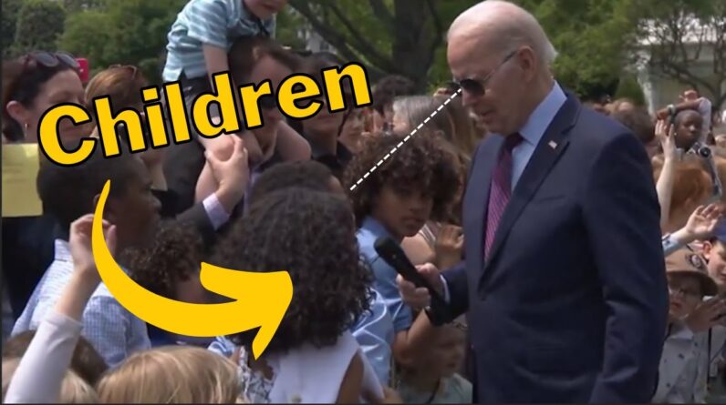 Biden Can't Answer Questions From Literal Children