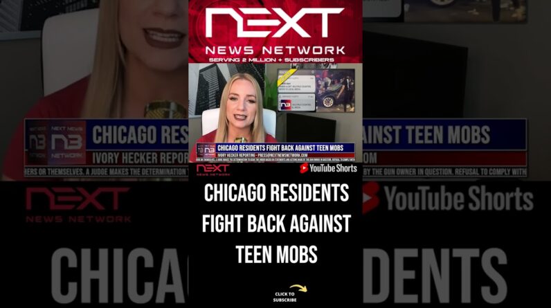 Chicago Residents Fight Back Against Teen Mobs #shorts