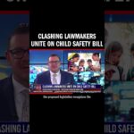 Clashing Lawmakers Unite on Child Safety Bill