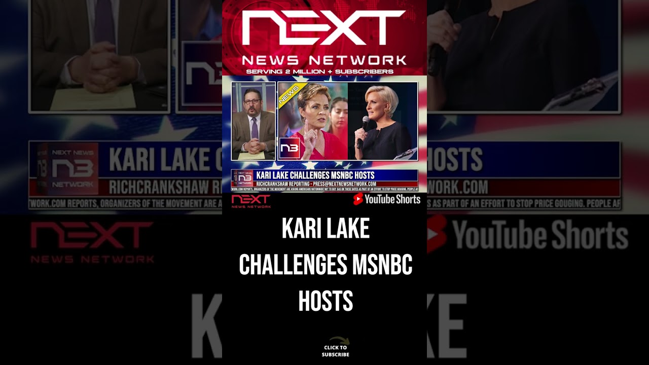 Kari Lake Challenges MSNBC Hosts #shorts