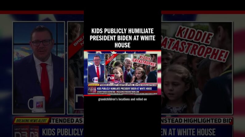 Kids Publicly Humiliate President Biden At White House