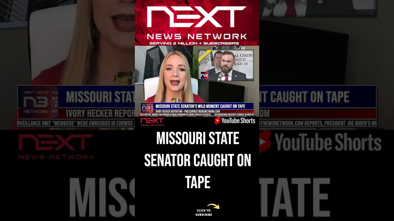 Missouri State Senator's Wild Moment Caught On Tape #shorts