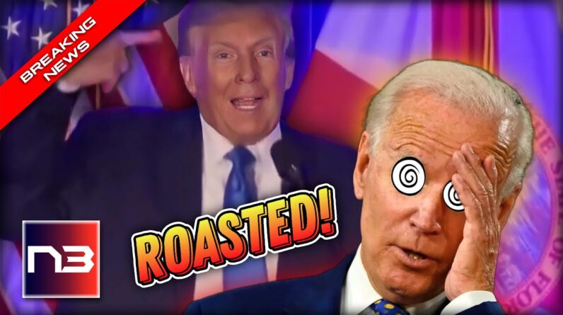 Trump Triumphs on Stage and Humiliates Biden with Scathing Mockery