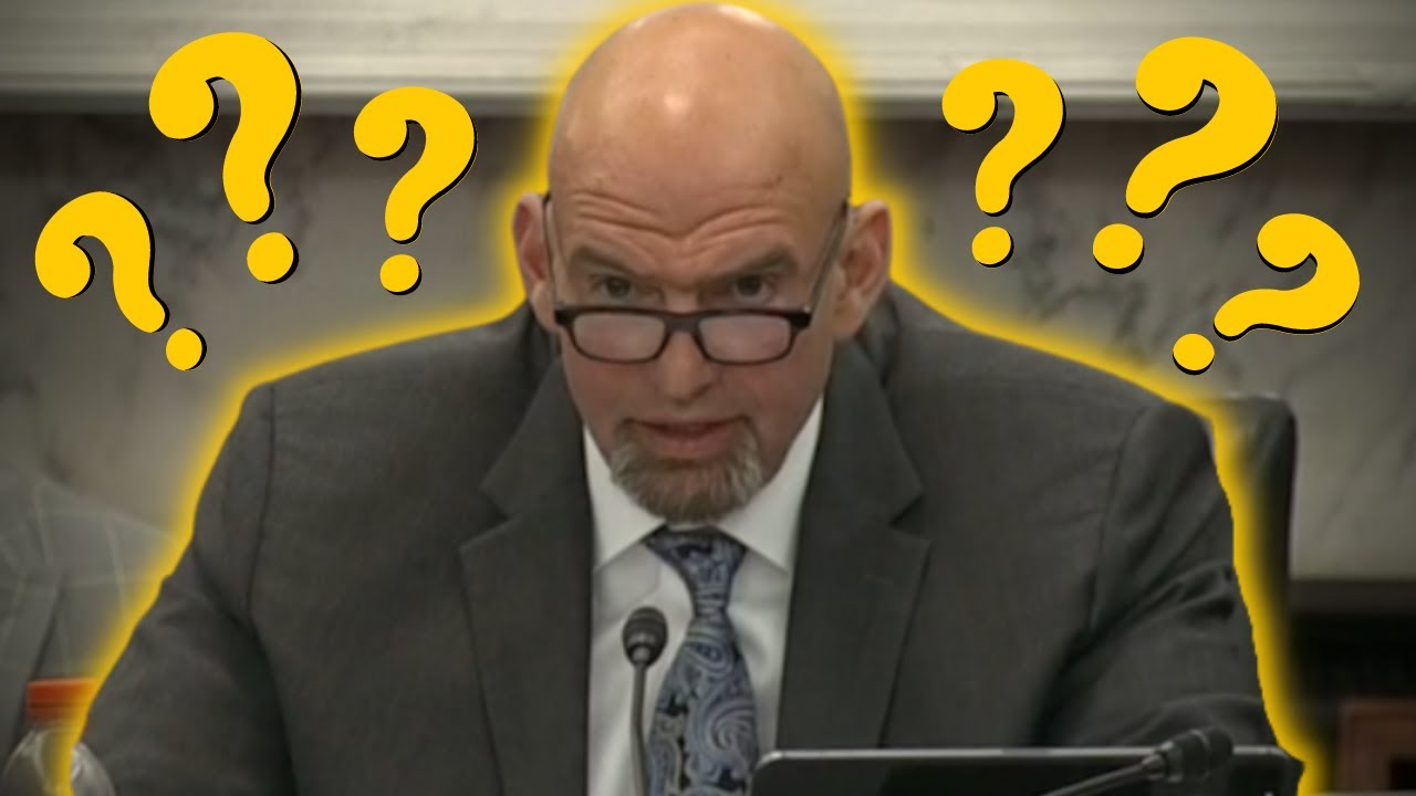 VIRAL: John Fetterman CAN'T PRONOUNCE WORDS in Painful Senate Hearing