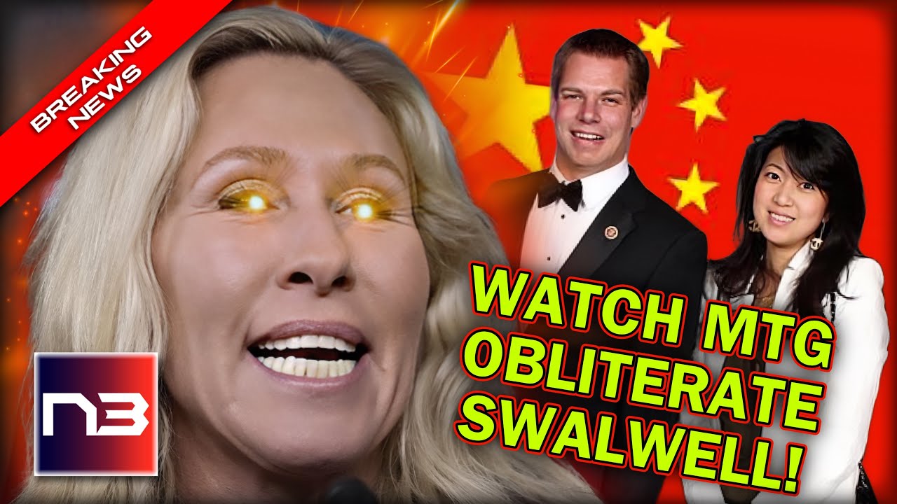 Watch Marjorie Taylor Greene DESTROY Eric Swalwell on Live TV!