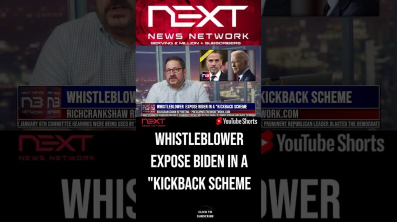 Whistleblower  Expose Biden in a "Kickback Scheme #shorts