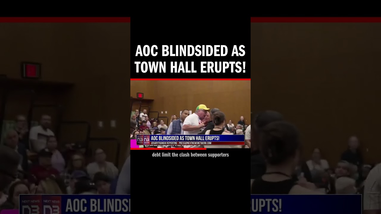 AOC Blindsided As Town Hall ERUPTS!