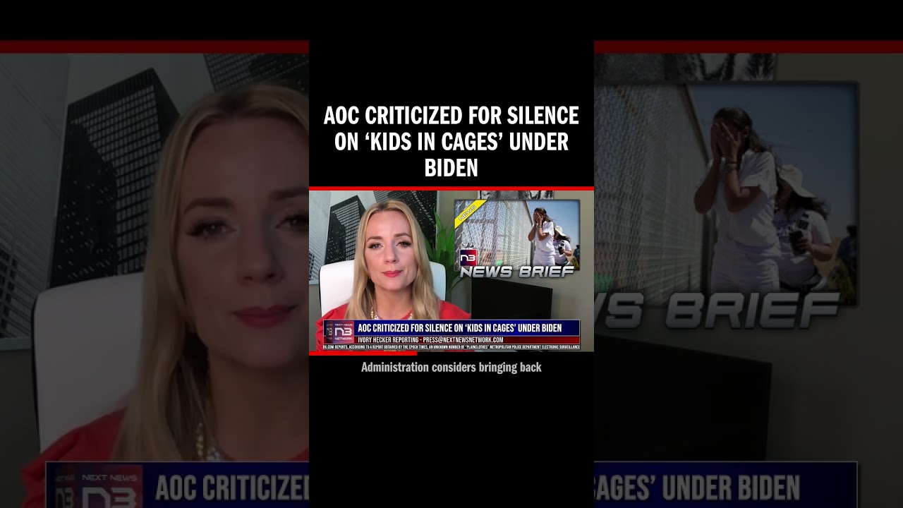 AOC Criticized for Silence on ‘Kids in Cages’ Under Biden