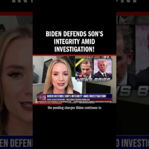 Biden Defends Son’s Integrity Amid Investigation!