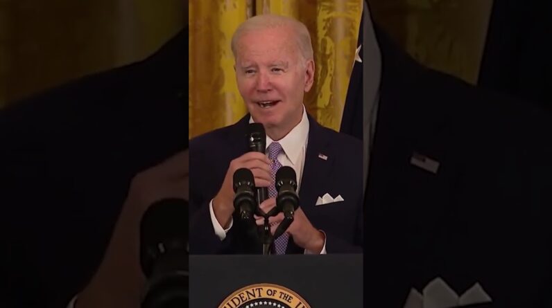 Biden says 'Hush Up Boy'