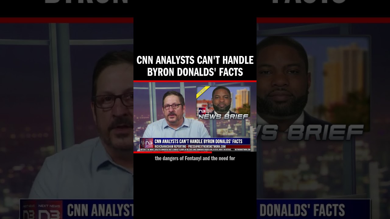 CNN Analysts Can't Handle Byron Donalds' Facts