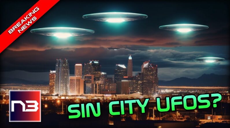 Sin City Secrets: Massive UFOs Filmed Over Las Vegas – Government Cover-Up Unraveled?