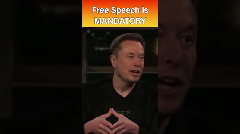 Free Speech is Mandatory