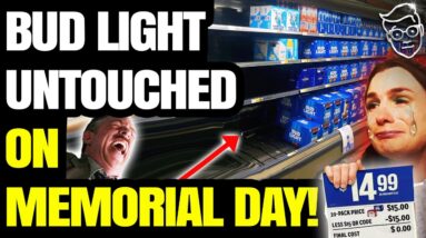 Videos Of FREE Bud Light Rotting on Shelves Over Memorial Day Go VIRAL | 'We Can't Give It Away!'