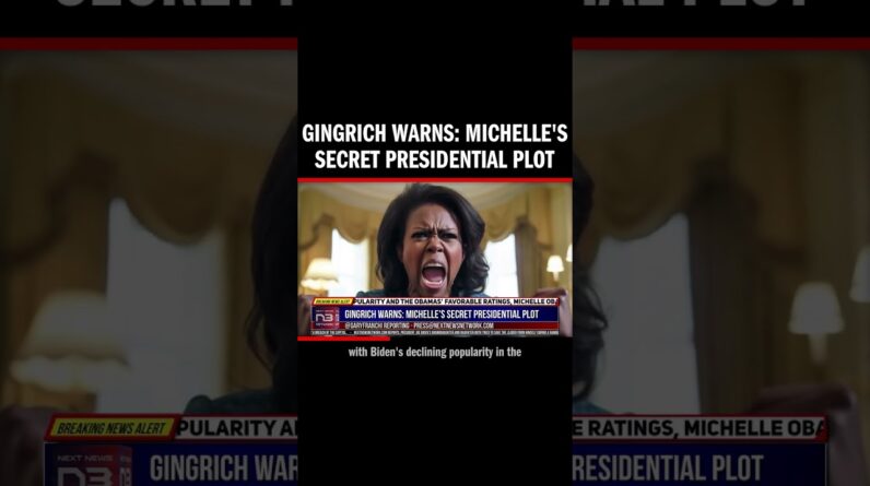 Gingrich Warns: Michelle's Secret Presidential Plot