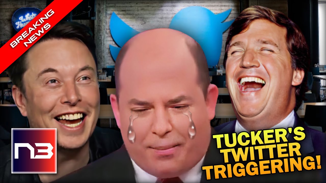 NBC Host in Tears, Stelter Triggered Over Tucker Carlson's Unstoppable New Venture