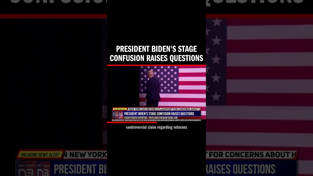 President Biden's Stage Confusion Raises Questions