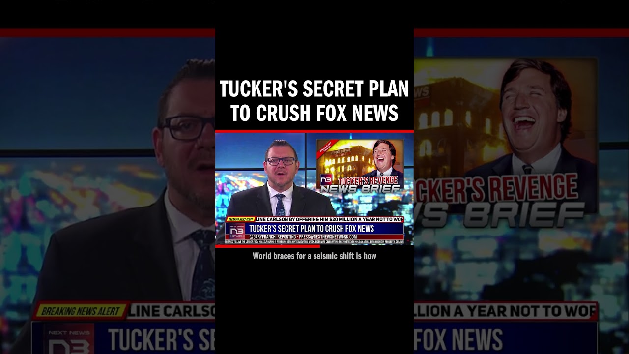 Tucker's Secret Plan to Crush Fox News