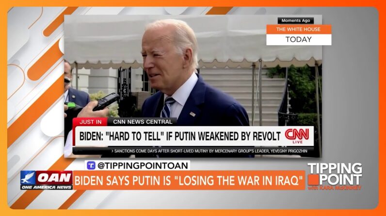 Biden Says Putin Is "Losing the War in Iraq"