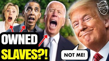 YIKES! Obama's Family Owned Slaves! TRUMP The ONLY President With NO Slavery History | New Report