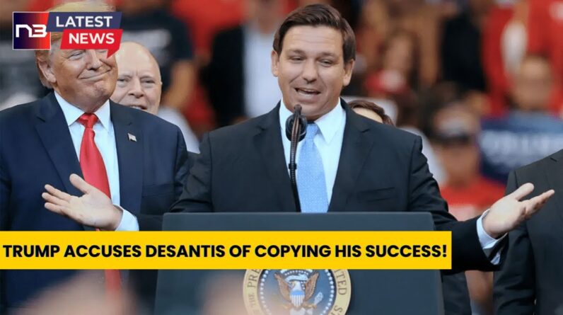 Trump Scorns DeSantis's Immigration Plan as Copycat