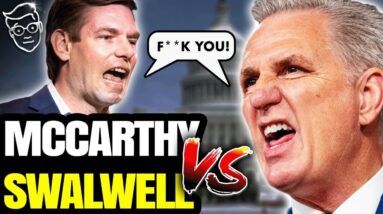 Speaker McCarthy Tells Eric Swalwell: ‘I'll Kick The Sh*t Out Of You!' 👀