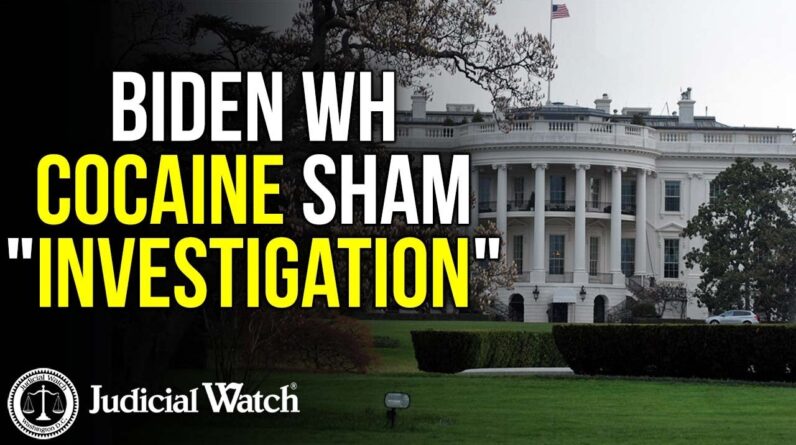 Biden WH Cocaine SHAM "Investigation"