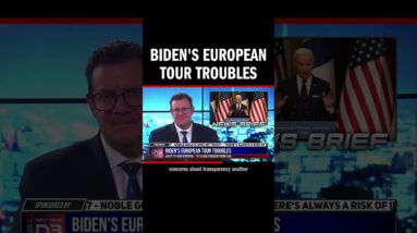 Biden's European Tour Troubles