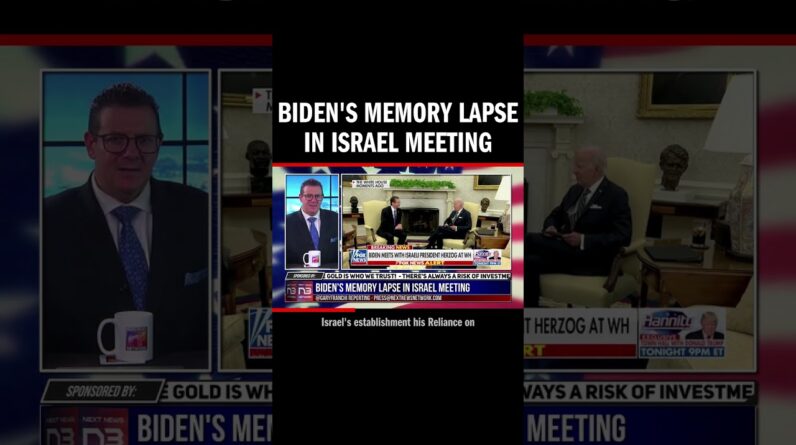 Biden's Memory Lapse in Israel Meeting