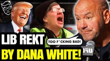 Dana White SNAPS On Lib Journo Over Racist Question: "Too F*cking Bad!"