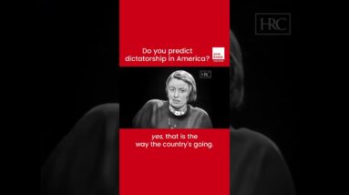 Do you predict dictatorship for the United States?