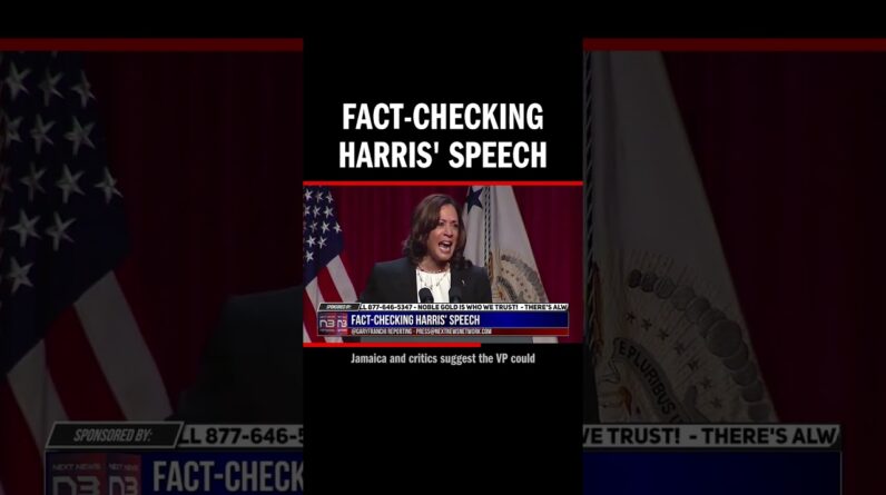 Fact-Checking Harris' Speech