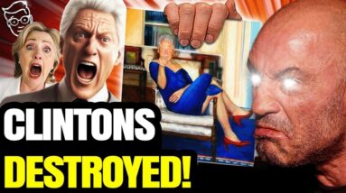 ROGAN: Epstein's Painting of Bill Clinton in a Dress BLACKMAIL Proof | 'I Got You Bi*ch!'