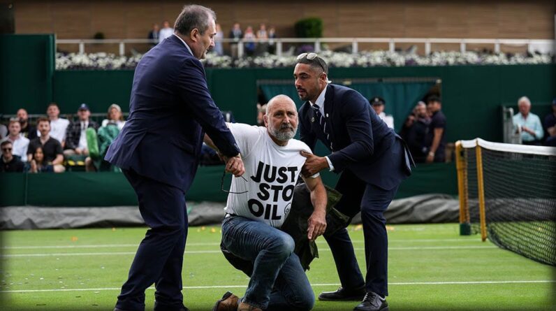 Activists Desecrate Wimbledon: Demanding Energy Halt, Threatening Tradition