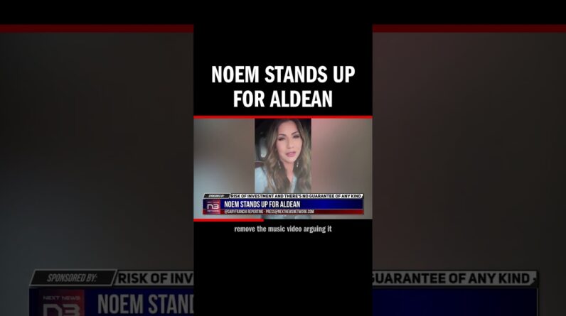 Noem Stands Up for Aldean