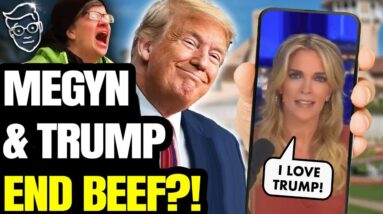 👀 Megyn Kelly MAKES-UP With Trump in Private | Gushes Over Donald In New Video | Wears MAGA Hat?!